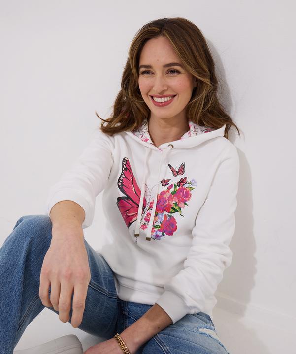 Produktbild Joe Browns Lightweight Butterfly Graphic Hoodie (44)