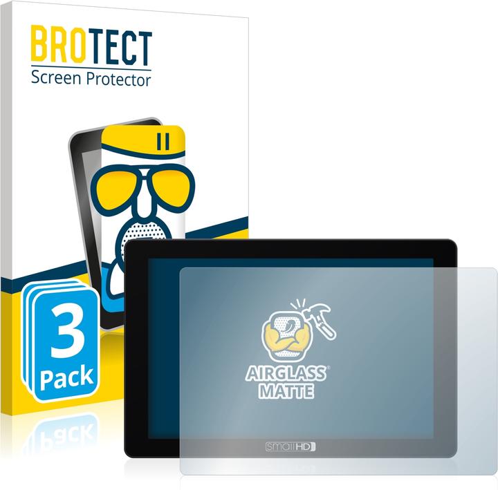 Produktbild BROTECT AirGlass Panzerglasfolie Matt (3 Stück, Cine 7)