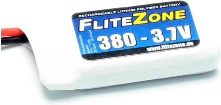 Produktbild FliteZone Modellbau-Akku 380, LiPo, 3,7 V-/380 mAh (3.70 V, 380 mAh)