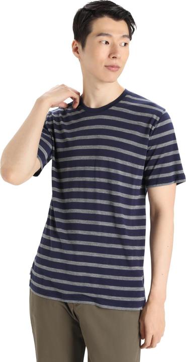 Actual product image Icebreaker Men Drayden SS Tee Stripe (M)