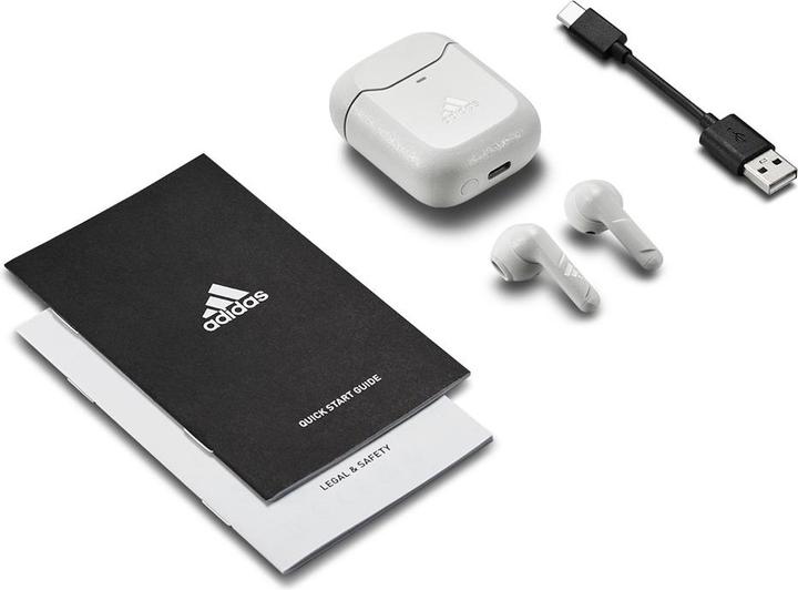 Actual product image adidas Z.N.E 01 True Wireless Sports Earbuds - Light Grey (15 h, Wireless)