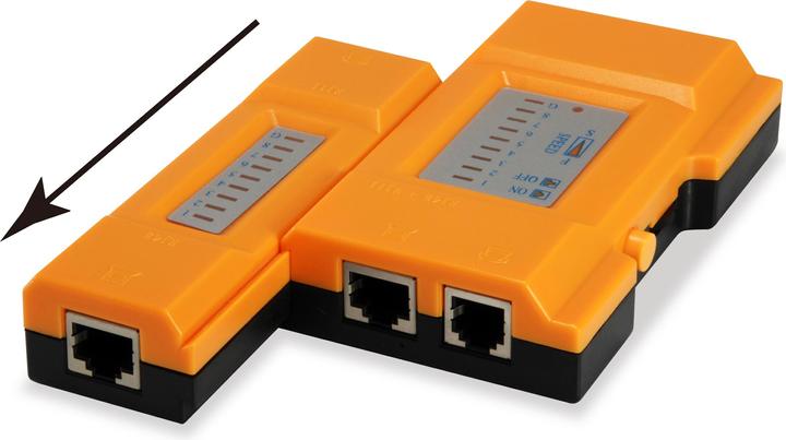 Image du produit equip Testeur de câbles réseau pour câbles RJ11/RJ12