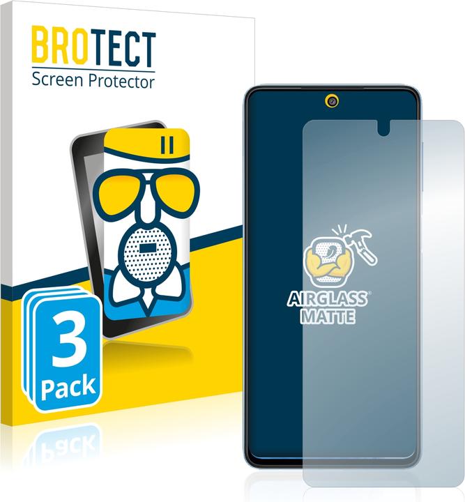 Image du produit BROTECT AirGlass Verre Mat (3 pièce(s), Samsung Galaxy M52 5G)