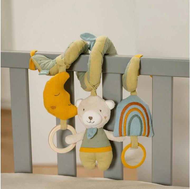 Immagine prodotto Fehn Kinderwagenspielzeug Activity-Spirale Natur Bär