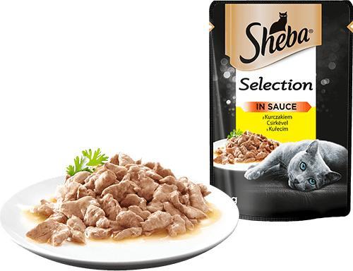 Produktbild Sheba Mini Filets Mit Huhn (Adult, 1 Stk., 85 g)