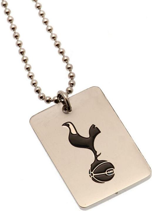 Produktbild Tottenham Hotspur FC Wappen Erkennungsmarke und Kette Emaille (100% synthetisches Material)