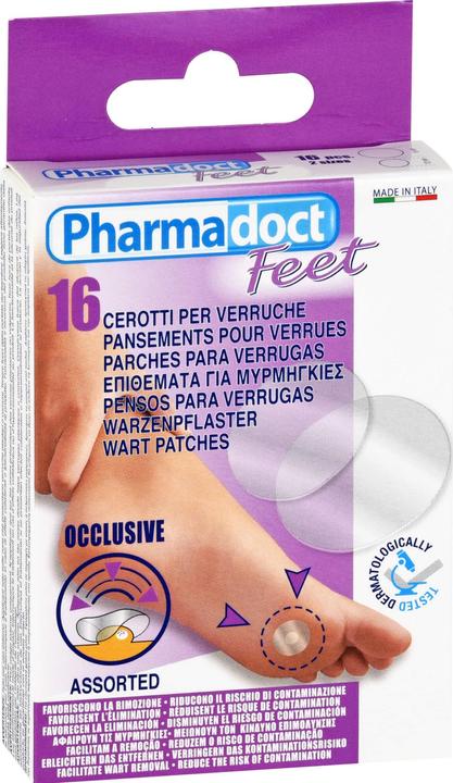 Actual product image Axisis Wart plaster 2 sizes, 16 pcs PFL (16 x)