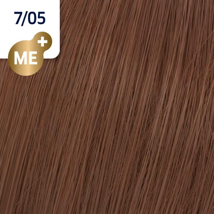 Wella Koleston - Pure Naturals 7/05 Mittelblond Natur-Mahagoni (7, 05 Mittelblond Natur-Mahagoni)