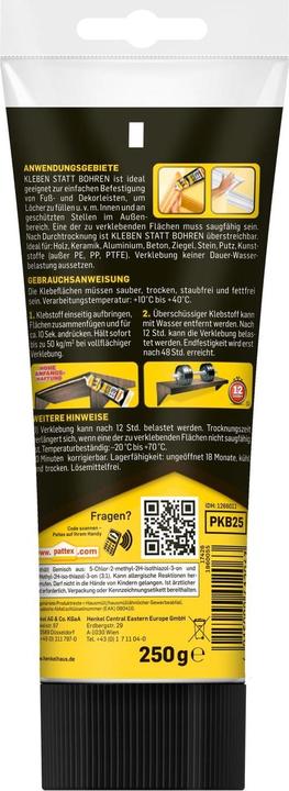 Produktbild Pattex Montagekleber (277 g)