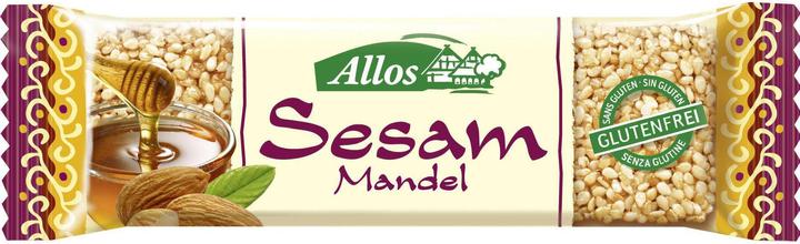 Immagine prodotto Allos Barretta di sesamo biologico alle mandorle 30 g (30 g)