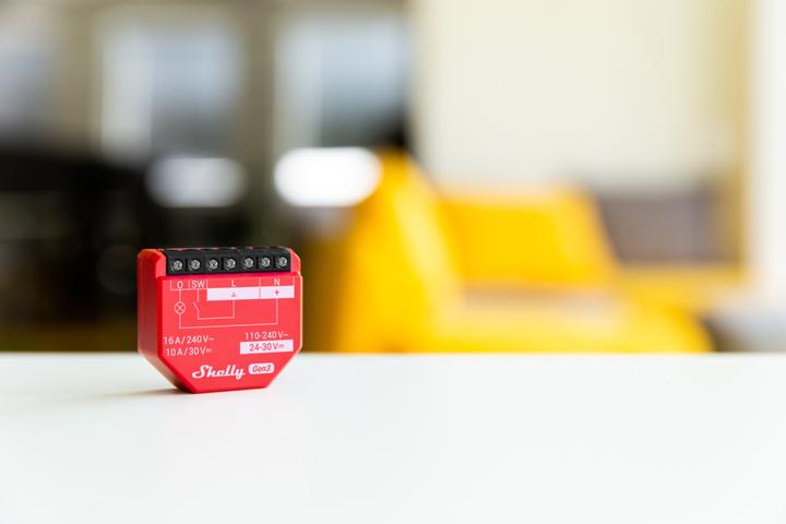 Actual product image Shelly 1PM Gen3 x2 (Switch actuator)