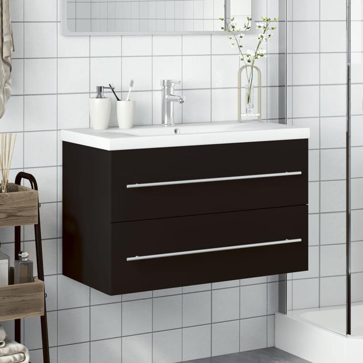 Produktbild VidaXL Waschbeckenunterschrank mit Einbaubecken