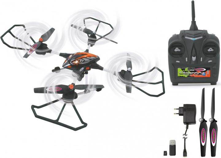 Actual product image Jamara Oberon Altitude AHP HD Camera Schw-Rot (7 min, 508 g)