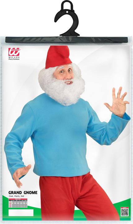 Image du produit Widmann GROssER ZWERG (haut, pantalon, chapeau), M (M)
