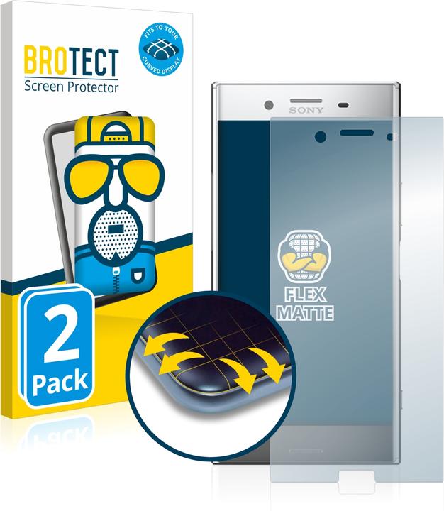 Image du produit BROTECT Full-Cover Protection Mat (2 pièce(s), Sony Xperia XZ Premium)