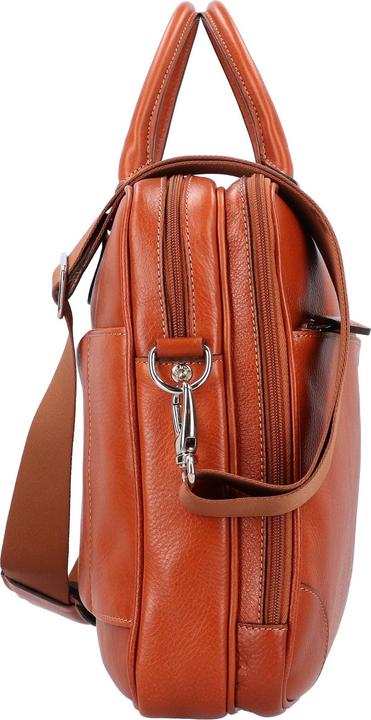 Actual product image Brics Life Pelle briefcase leather 38 cm laptop compartment