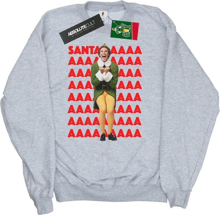 Produktbild Elf Buddy Santa Scream Sweatshirt (XL)