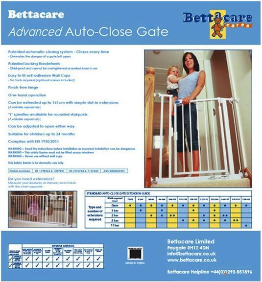 Immagine prodotto Bettacare Auto-Close Standard (75 cm)