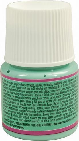 Actual product image Pebeo Deco Glossy acrylic paint (Aqua blue, 45 ml)