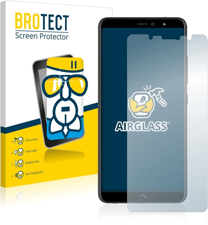 Image du produit BROTECT AirGlass Verre (1 pièce(s), BQ Aquaris X2)