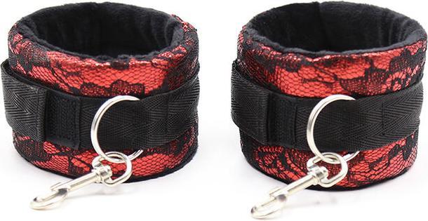 Produktbild Ohmama Fetisch Kurz Samtspitze Handfesseln Nylon