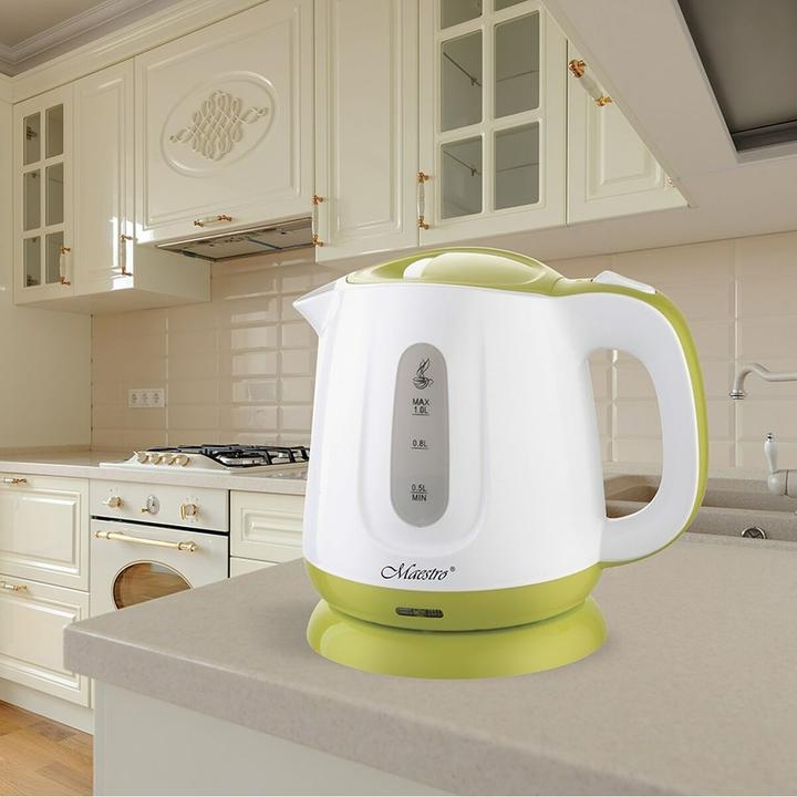 Image du produit Feel-Maestro MR013 green bouilloire électrique Green, White (1 l)