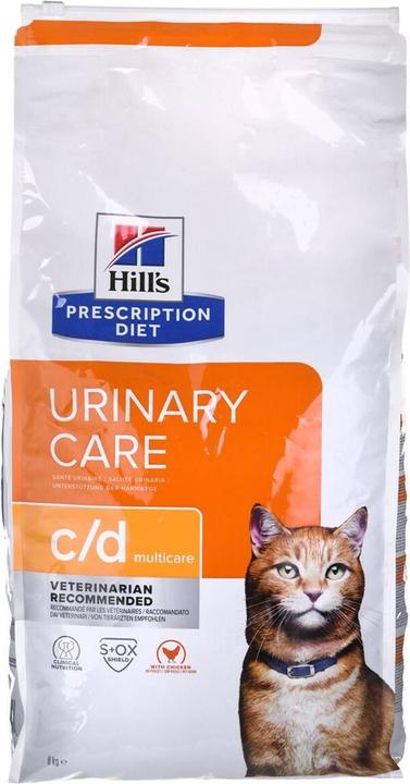 Produktbild Hill's HILL"S Feline c/d 8kg (Adult, 1 Stk., 8000 g)