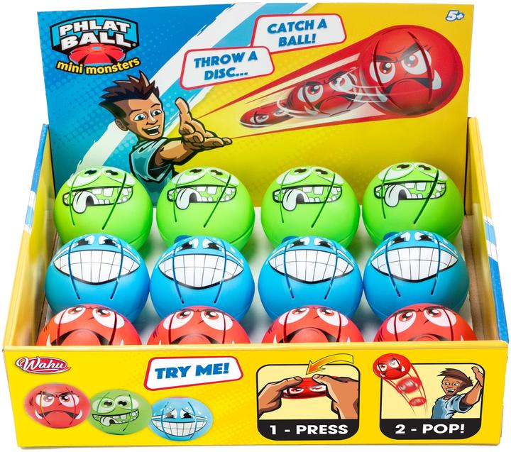 Produktbild Goliath Toys Wahu Phlat Ball Mini Monster ass
