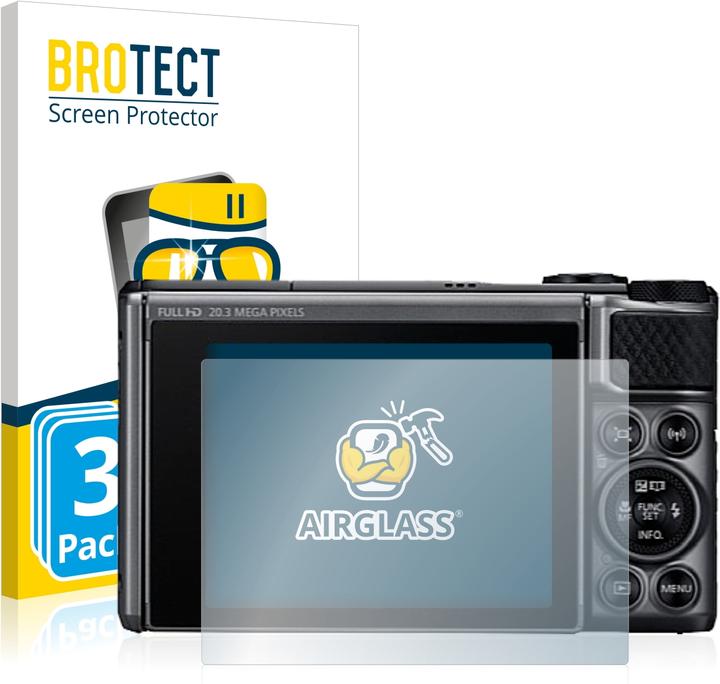 Produktbild BROTECT AirGlass Panzerglasfolie (Displayschutz, PowerShot SX730 HS)