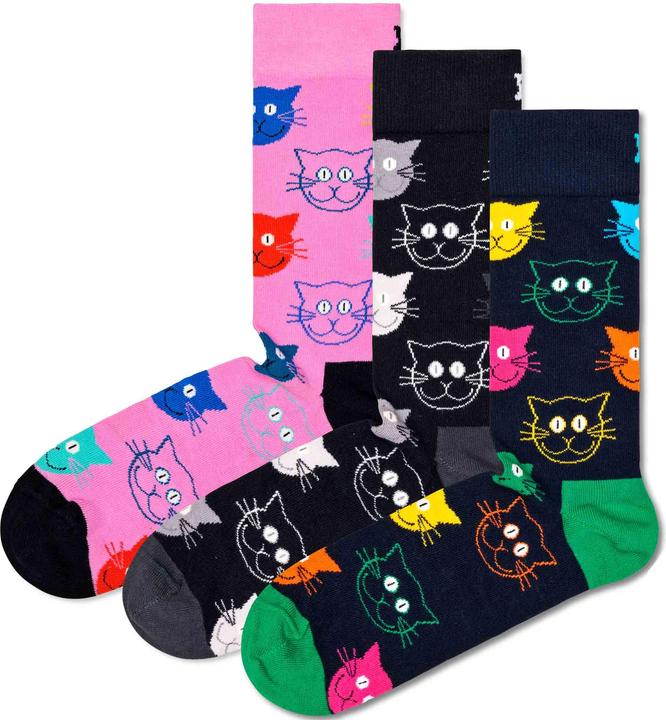 Happy Socks Mixed Cat Gift Set