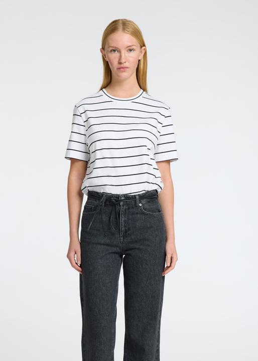 Actual product image Selected Femme Striped T-Shirt (L)