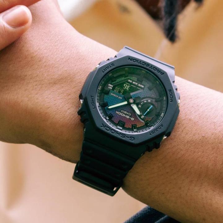 Produktbild G-Shock GA-2100RW-1AER (Taucheruhr, Digitaluhr, 48.50 mm)