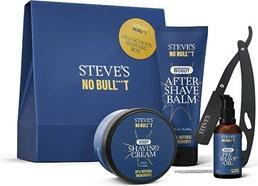Produktbild Steve´s No Bull***t SteveÂ's - Old School Shaving Box Gift Set (Rasierset)