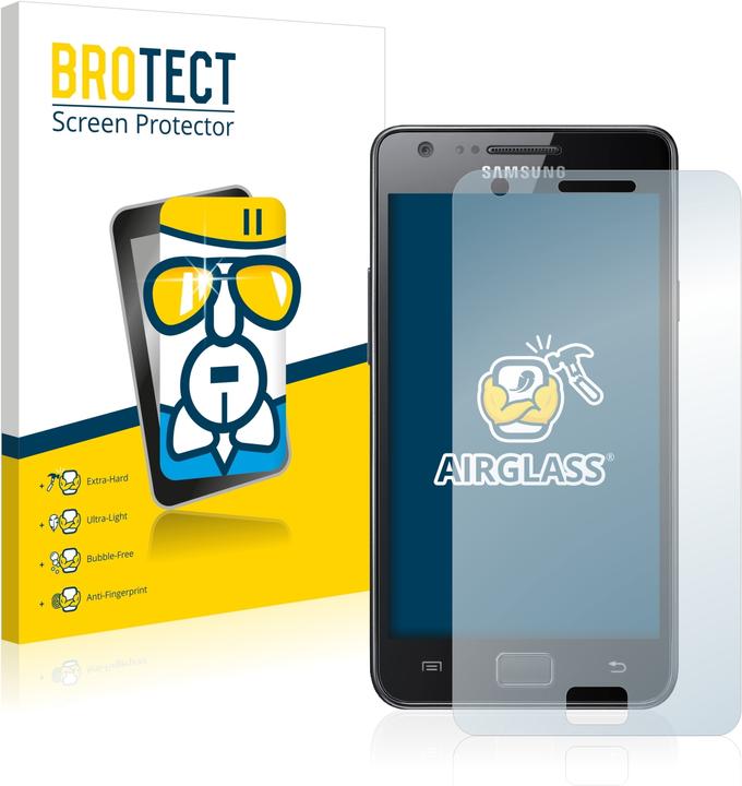 Image du produit BROTECT AirGlass Premium (1 pièce(s), Samsung Galaxy S2)