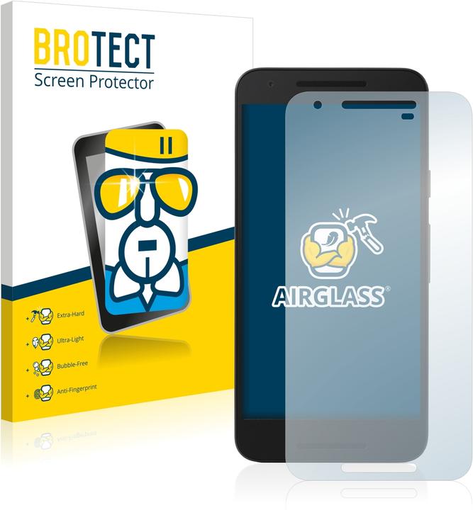 Produktbild BROTECT AirGlass Panzerglasfolie (1 Stück, LG Nexus 5X)