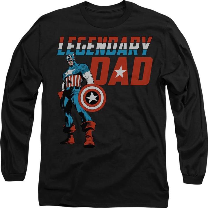 Produktbild Captain America Legendary Dad TShirt (XXL)