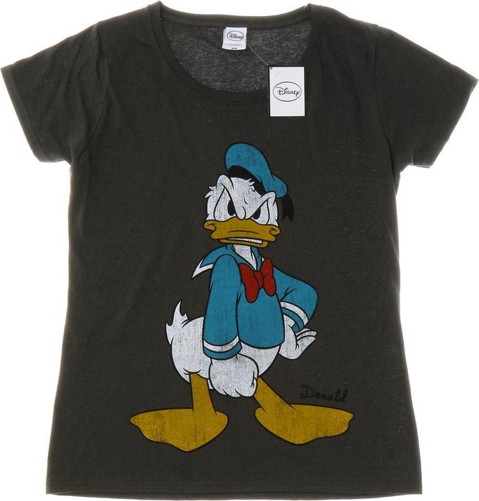Actual product image Disney Womens/Ladies Donald Duck Angry Cotton T-Shirt (XXL)