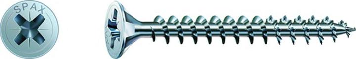 Spax Vis pour panneaux d'aggloméré SK PZ1 3,0x20 mm (1000 Vis par pièce)