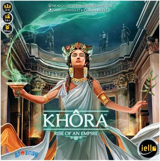 Actual product image Iello 518249 - Khora, Board game, 2-4 players, ages 14+ (DE edition) (German)