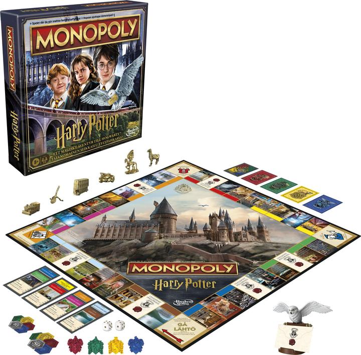 Produktbild Hasbro Gaming Monopoly Harry Potter (Schwedisch)