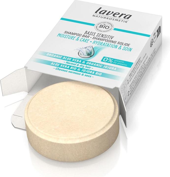 Immagine prodotto Lavera Shampoo solido base sensitiv idratante e curativo 50 g (Shampoo solido)