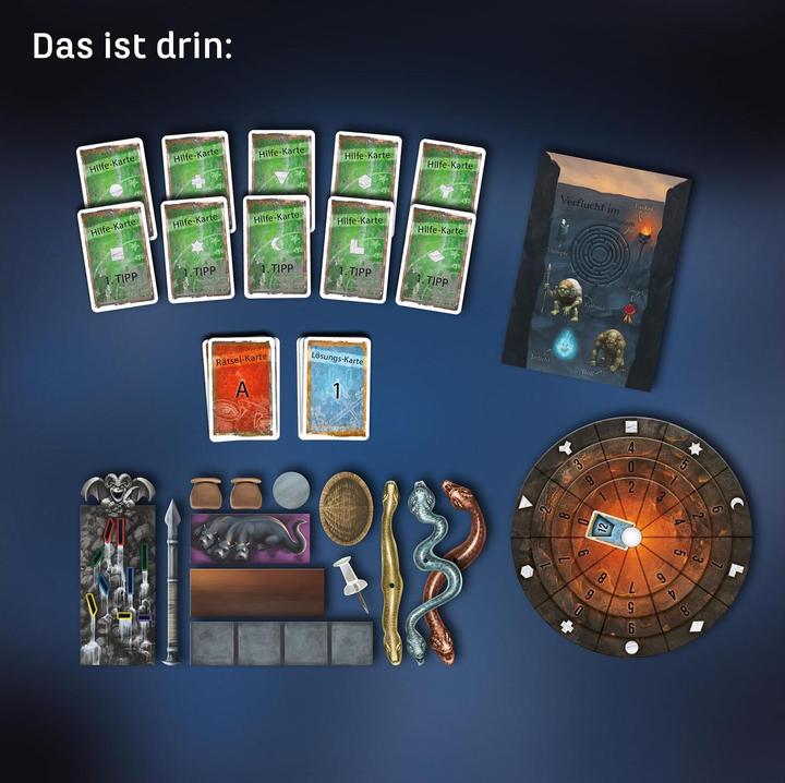 Produktbild Kosmos EXIT - Das verfluchte Labyrinth (Deutsch)