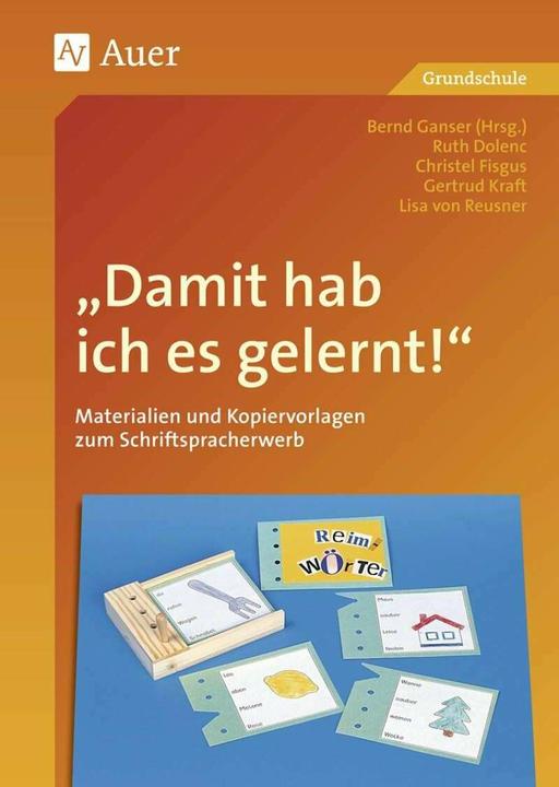 Produktbild Damit hab ich es gelernt! (Deutsch, Dolenc-Petz, Fisgus, Reusner, Kraft, Ganser, 2021)