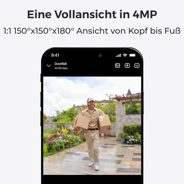 Productafbeelding Reolink D340B Türklingel + Hub 1 (Radio)