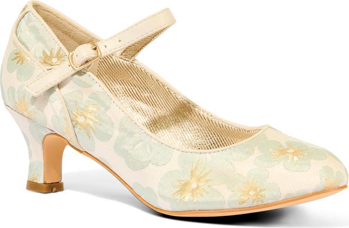 Actual product image Joe Browns Jacquard Floral Occasion Shoes (41)