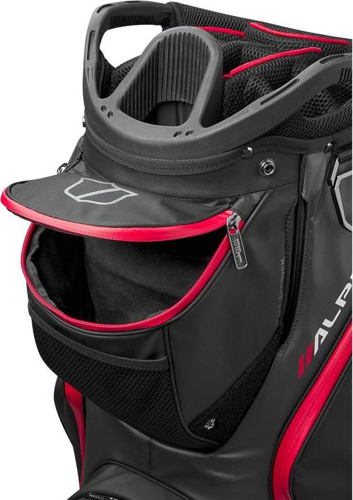 Produktbild Wilson - Alpine Dry Cart Bag - Black/Grey/Red