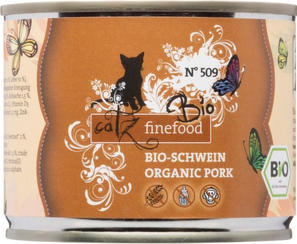 Image du produit Catz Finefood Bio No.509 Porc (Adulte, 6 pcs, 200 g)