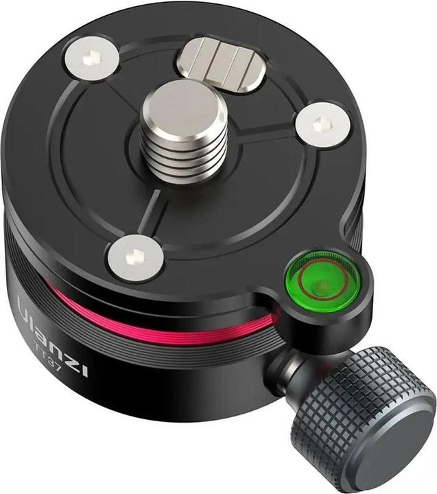 Actual product image Ulanzi TT37 Mini Levelling Base For Tripod Head (Levelling ball)