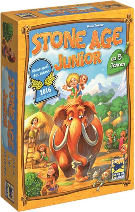 Image du produit Hans im Glück HIGD1012 - Stone Age Junior - Jeu de société, pour 2-4 joueurs, à partir de 5 ans (DE Edition) (Allemand)