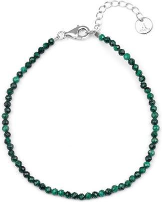 Produktbild Agato Womens Mineral Bracelet With Malachite Pol-B07/21l